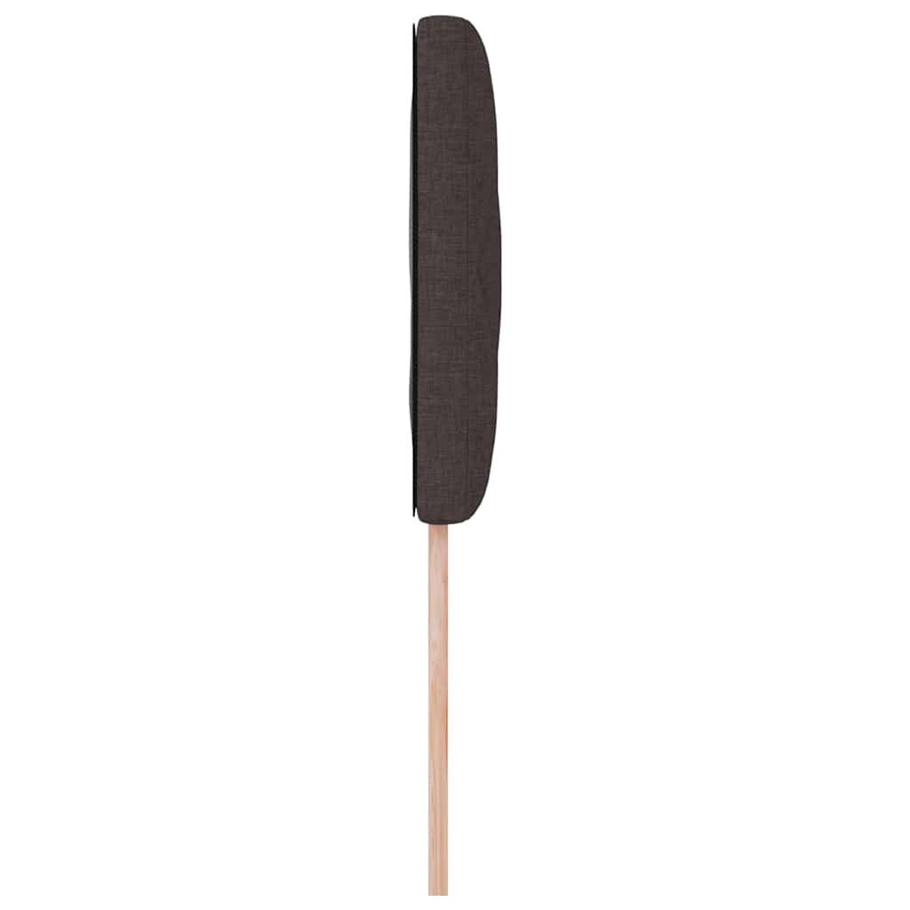 Cabeceira de Tecido Geométrico Marrom Escuro 100 cm tecido