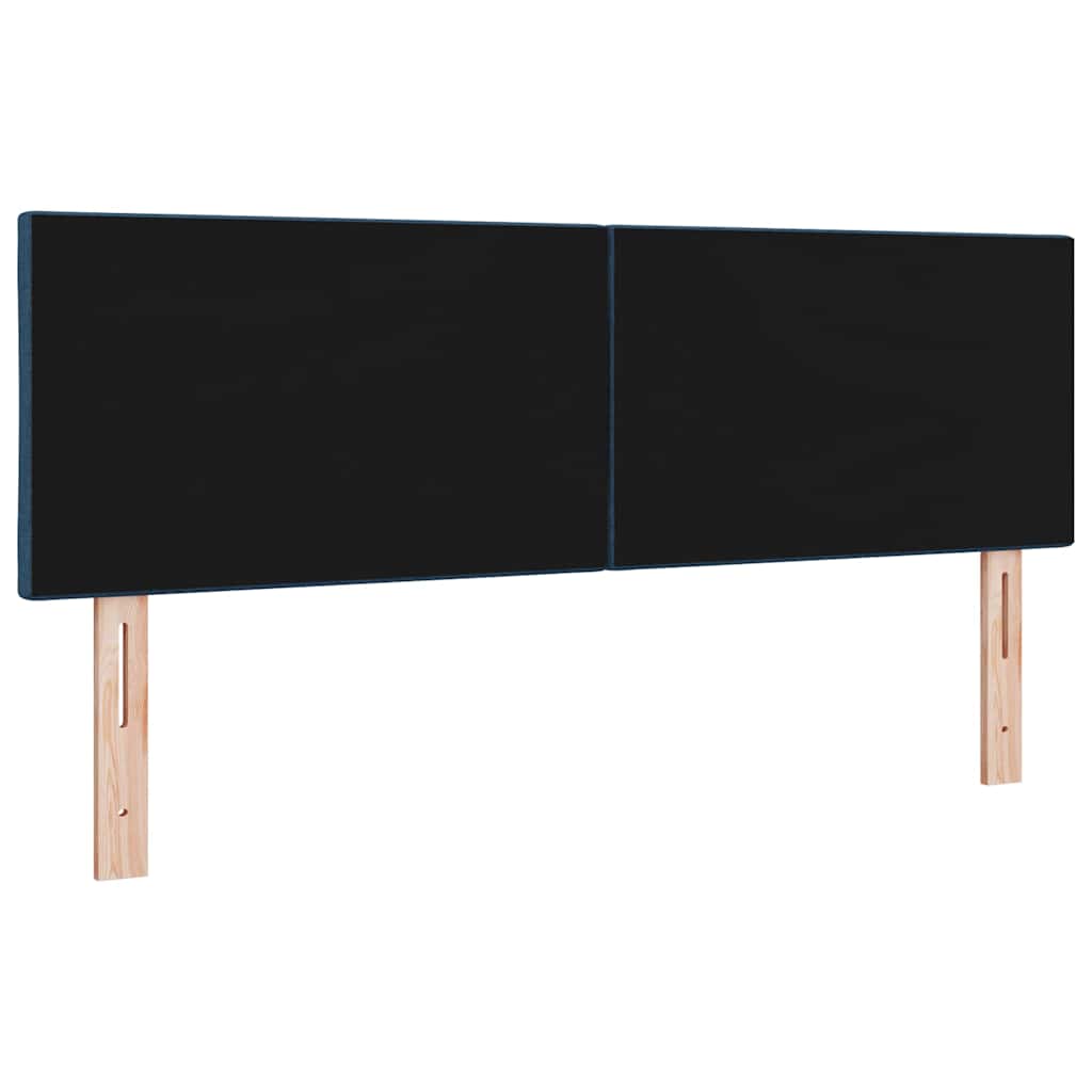 Cabeceira de Tecido Geométrico com cabeceira Azul 144 cm tecido