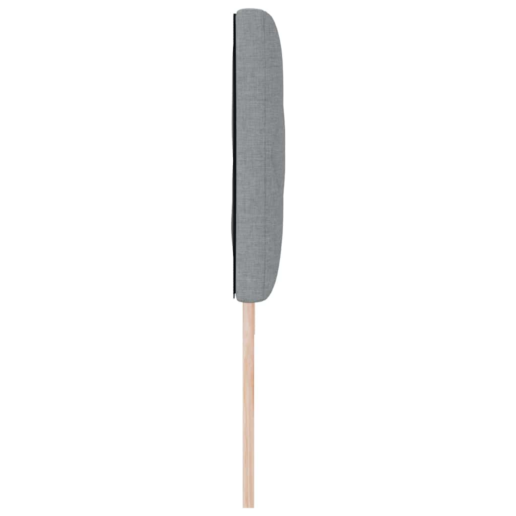 Cabeceira de Tecido Outros Cinzento-claro 180 cm tecido