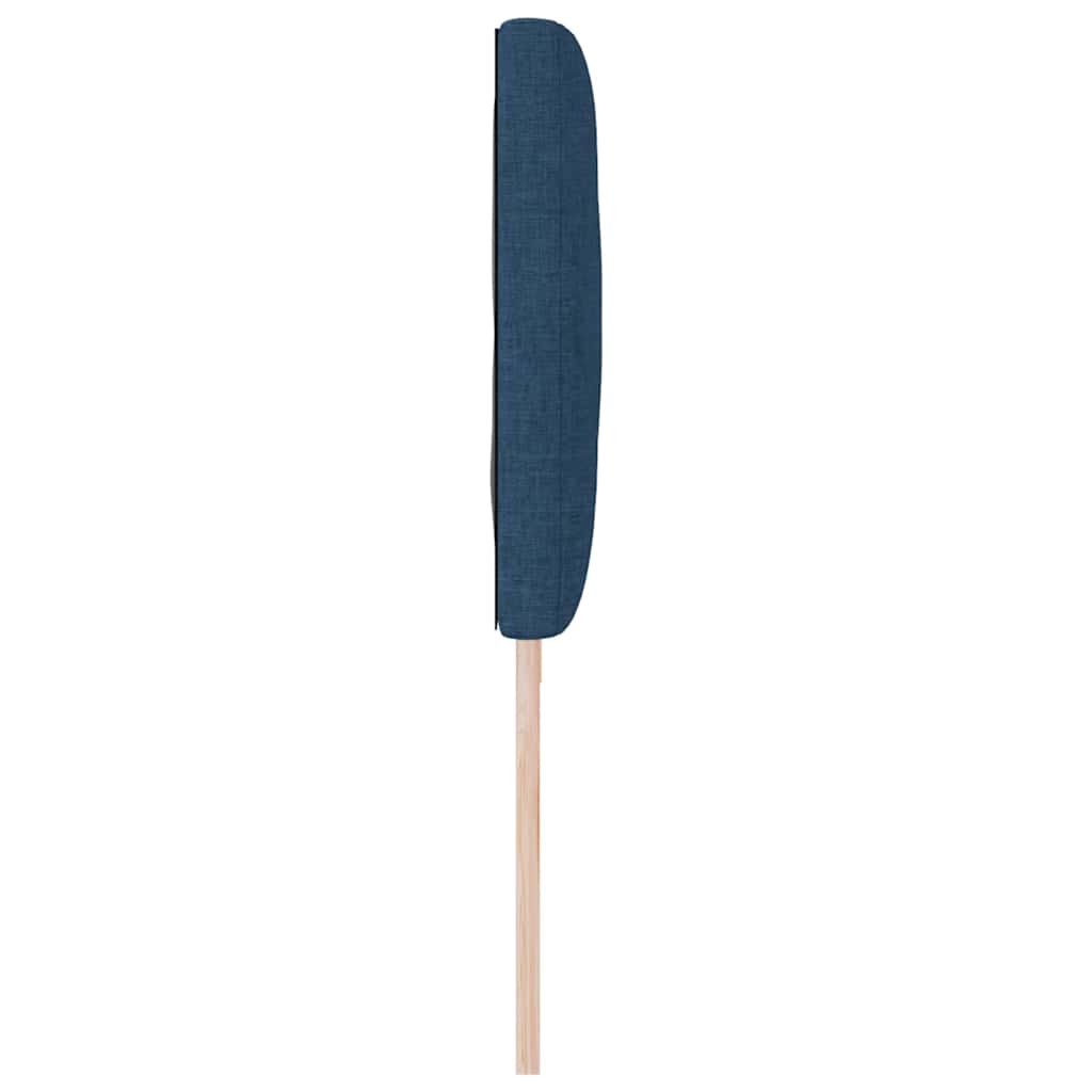 Cabeceira de Tecido Geométrico com cabeceira Azul 200 cm tecido