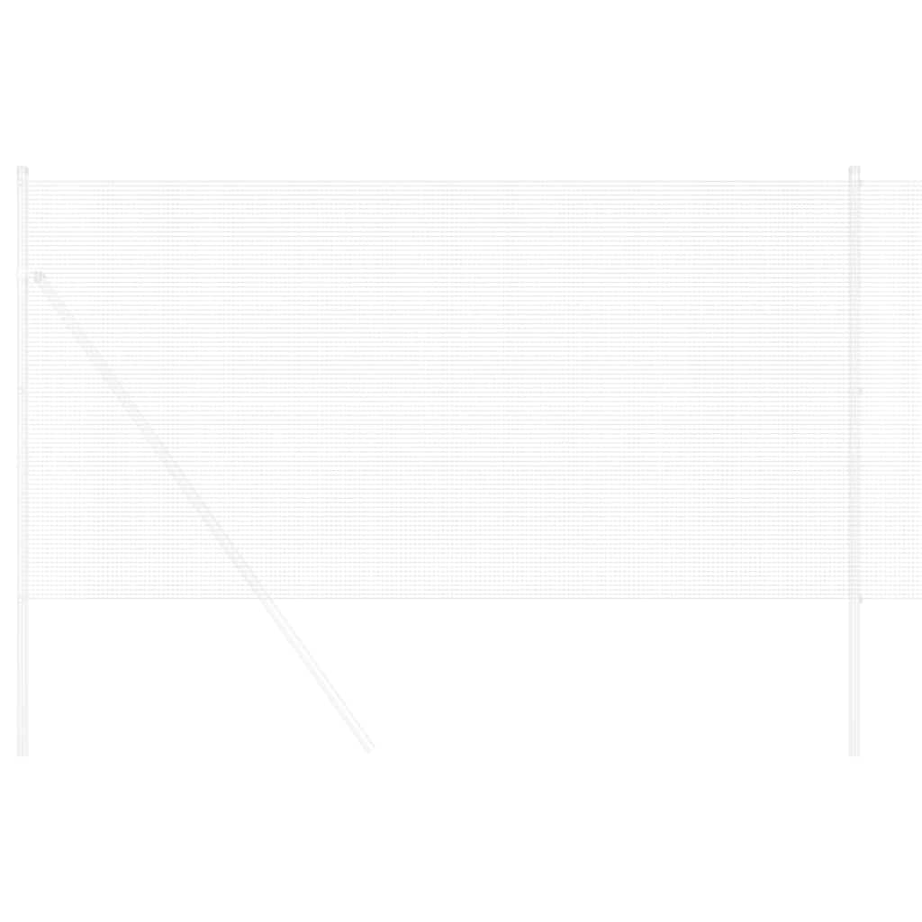 Cerca de Arame Soldado Prateado 1.2 x 10 m Aço