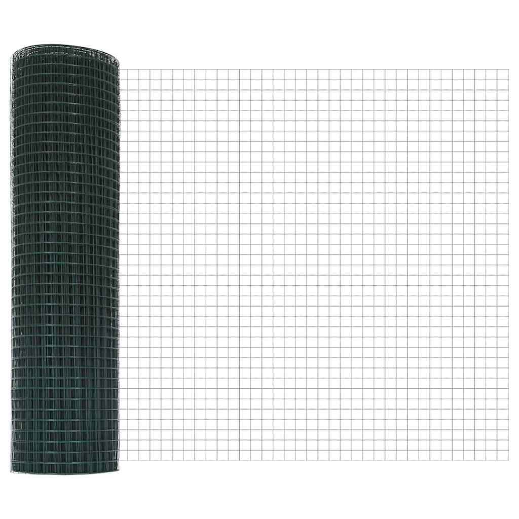 Cerca de Arame Soldado Verde 0.8 x 10 m Aço