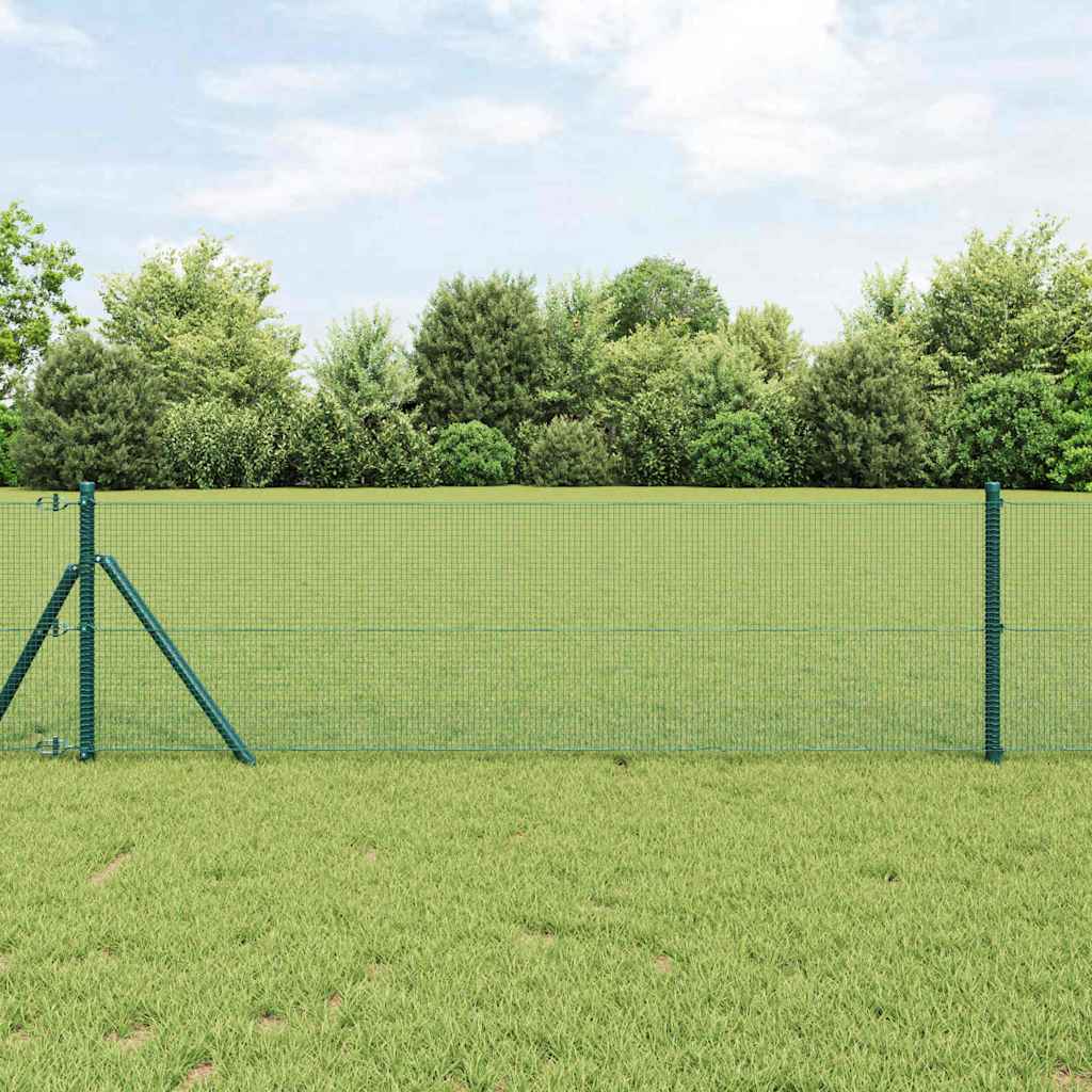 Cerca de Arame Soldado Verde 1.2 x 10 m Aço