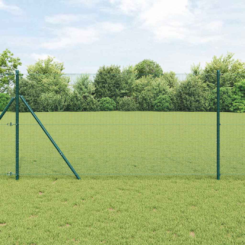 Cerca de Arame Soldado Verde 1.2 x 10 m Aço