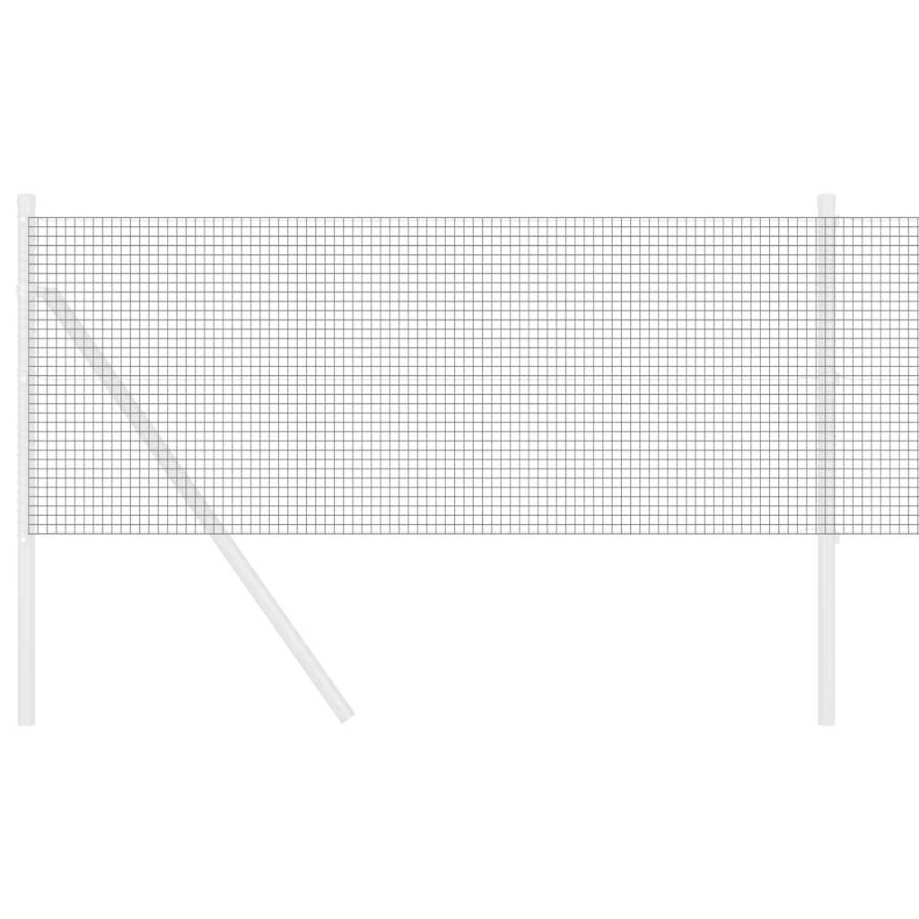 Cerca de Arame Soldado Cinzeto 0.4 x 10 m Aço