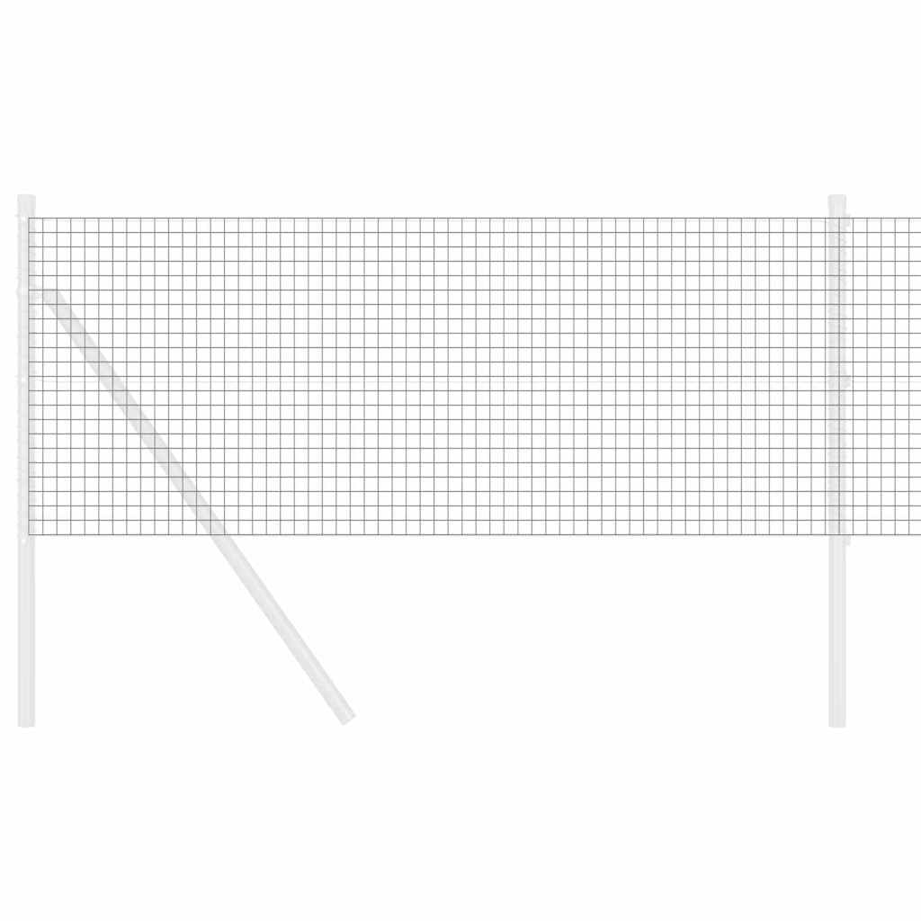 Cerca de Arame Soldado Cinzeto 0.8 x 10 m Aço