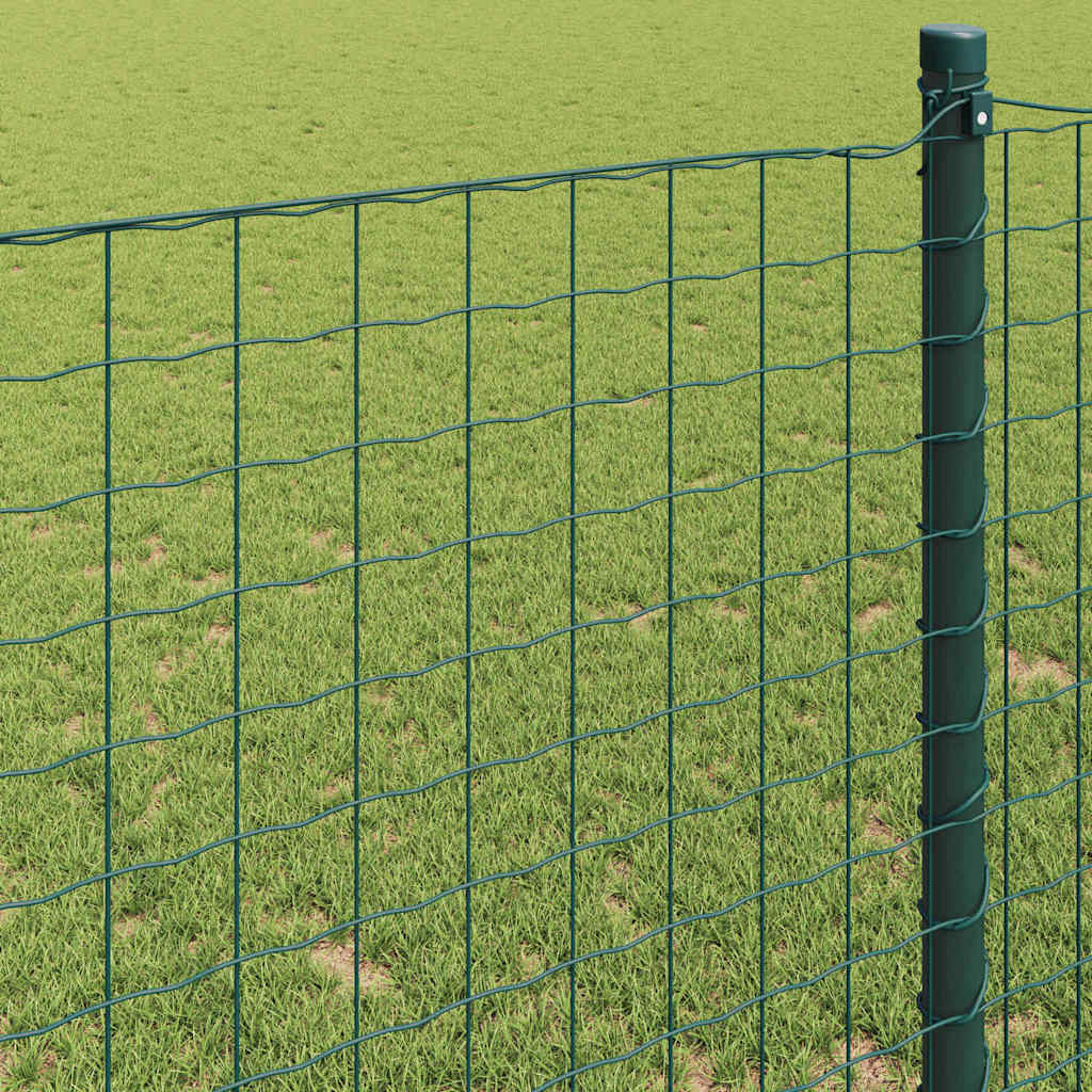 Cerca Euro Verde 0.6 x 10 m Ferro revestido de PVC