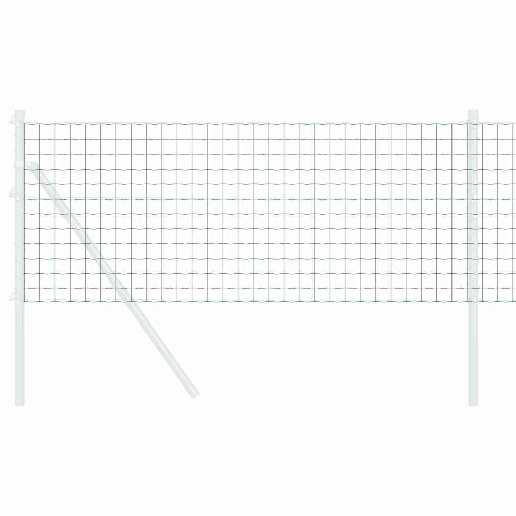 Cerca Euro Verde 0.8 x 10 m Ferro revestido de PVC