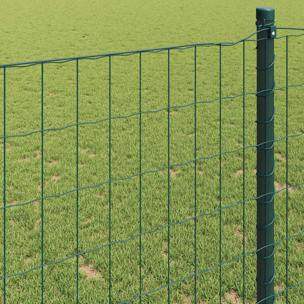 Cerca Euro Verde 0.6 x 10 m Ferro revestido de PVC