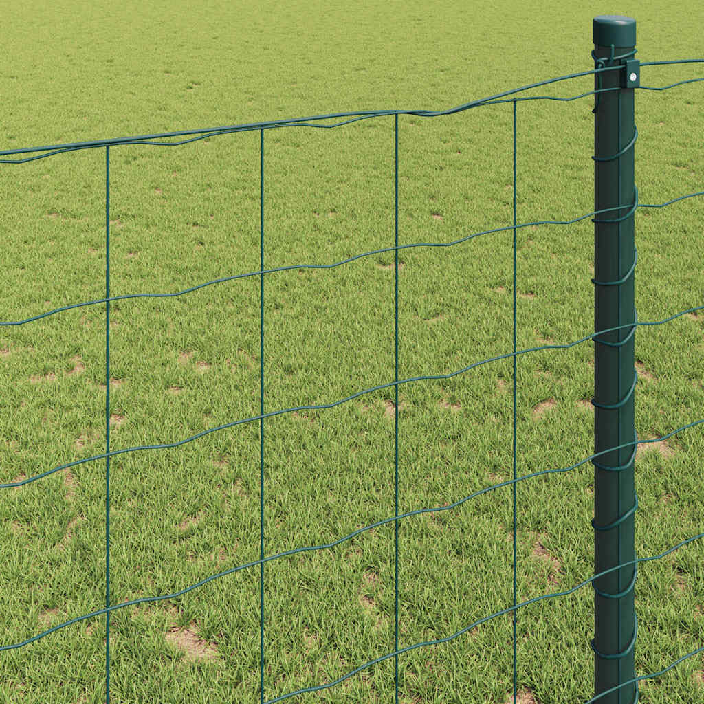 Cerca Euro Verde 0.6 x 10 m Ferro revestido de PVC