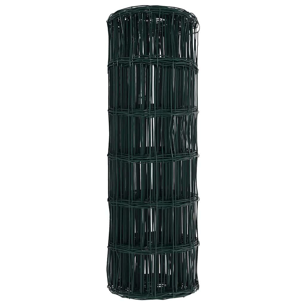 Cerca Euro Verde 0.6 x 10 m Ferro revestido de PVC