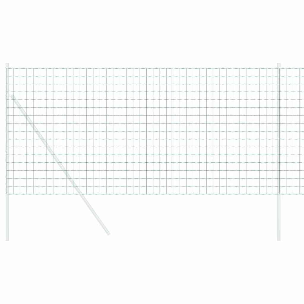 Cerca Euro Verde 0.4 x 10 m Ferro revestido de PVC
