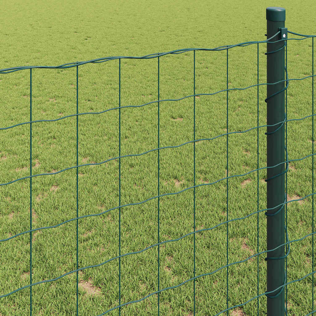 Cerca Euro Verde 0.6 x 10 m Ferro revestido de PVC