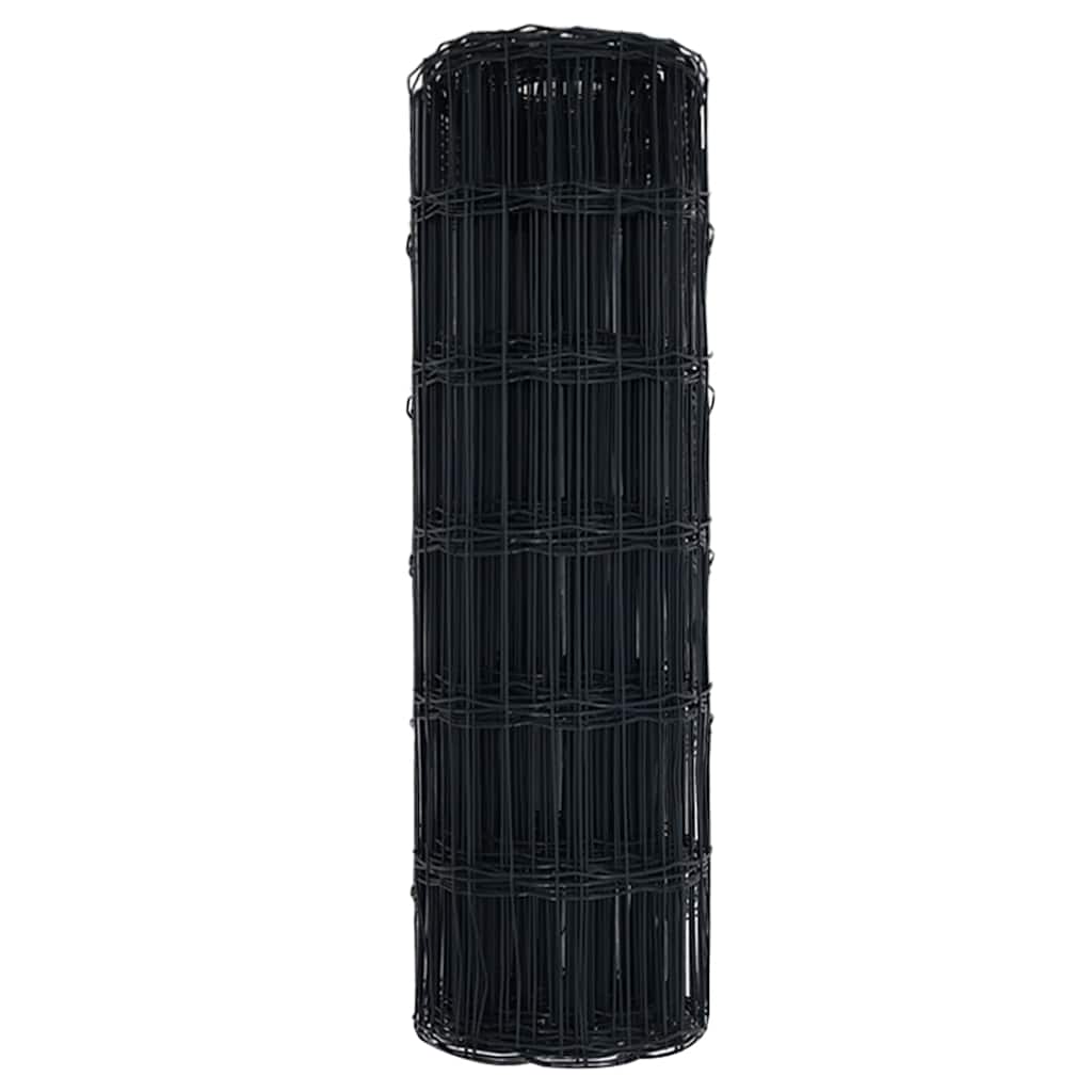 Cerca Euro Cinzeto 0.4 x 25 m Ferro revestido de PVC