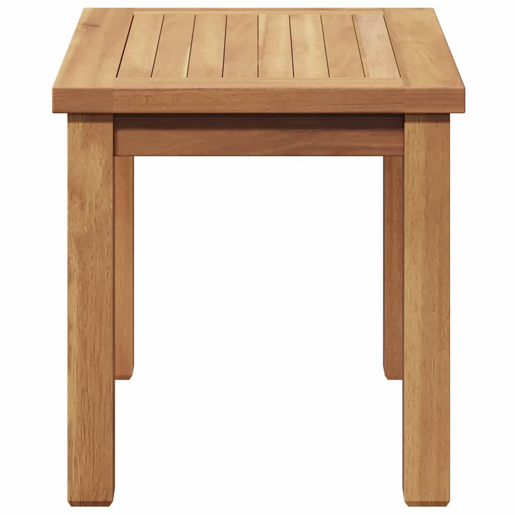 Mesa de centro Castanho 50 x 35 x 36 cm Madeira de teca maciça