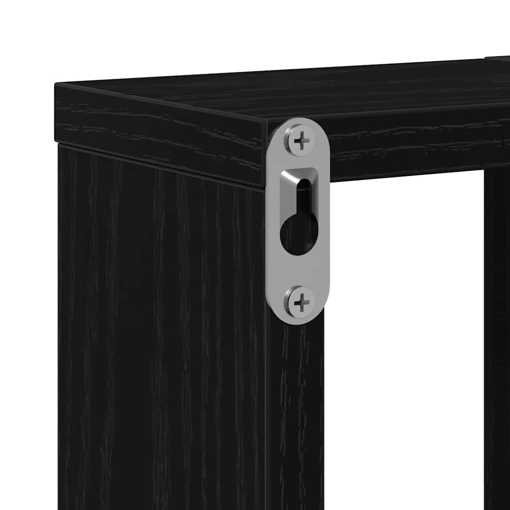 Prateleira de Parede Carvalho preto 104,5 x 10 x 43 cm