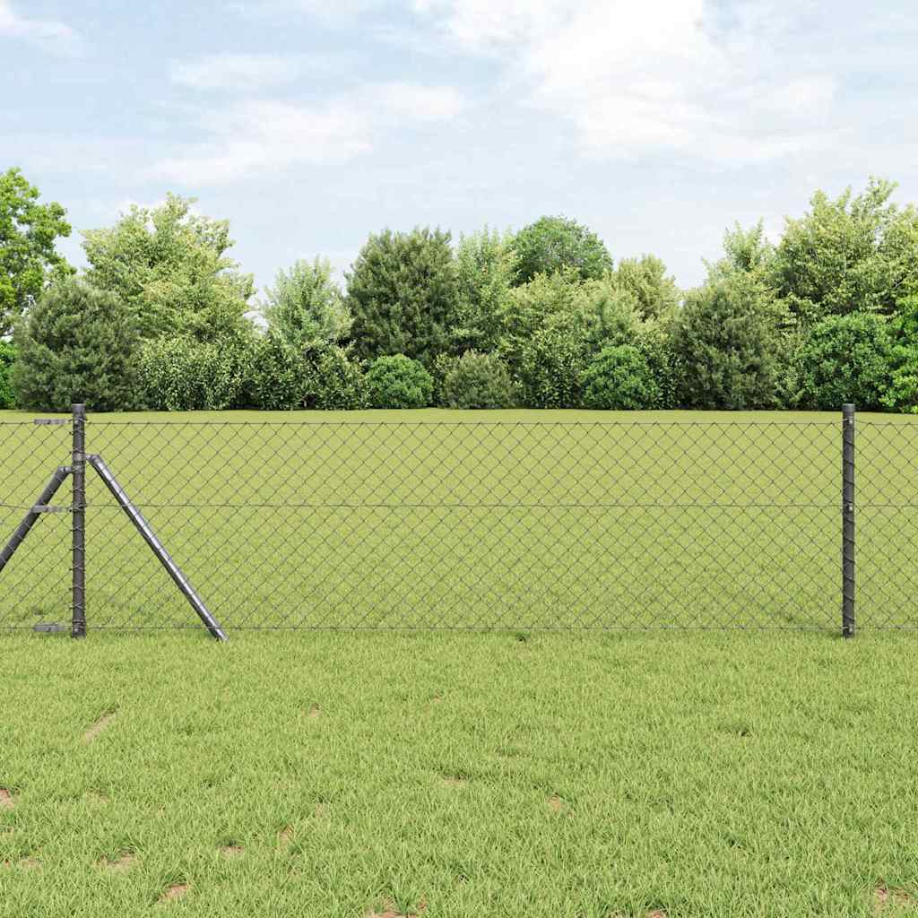 Cerca de Malha Cinzeto 10 x 0.4 m Aço