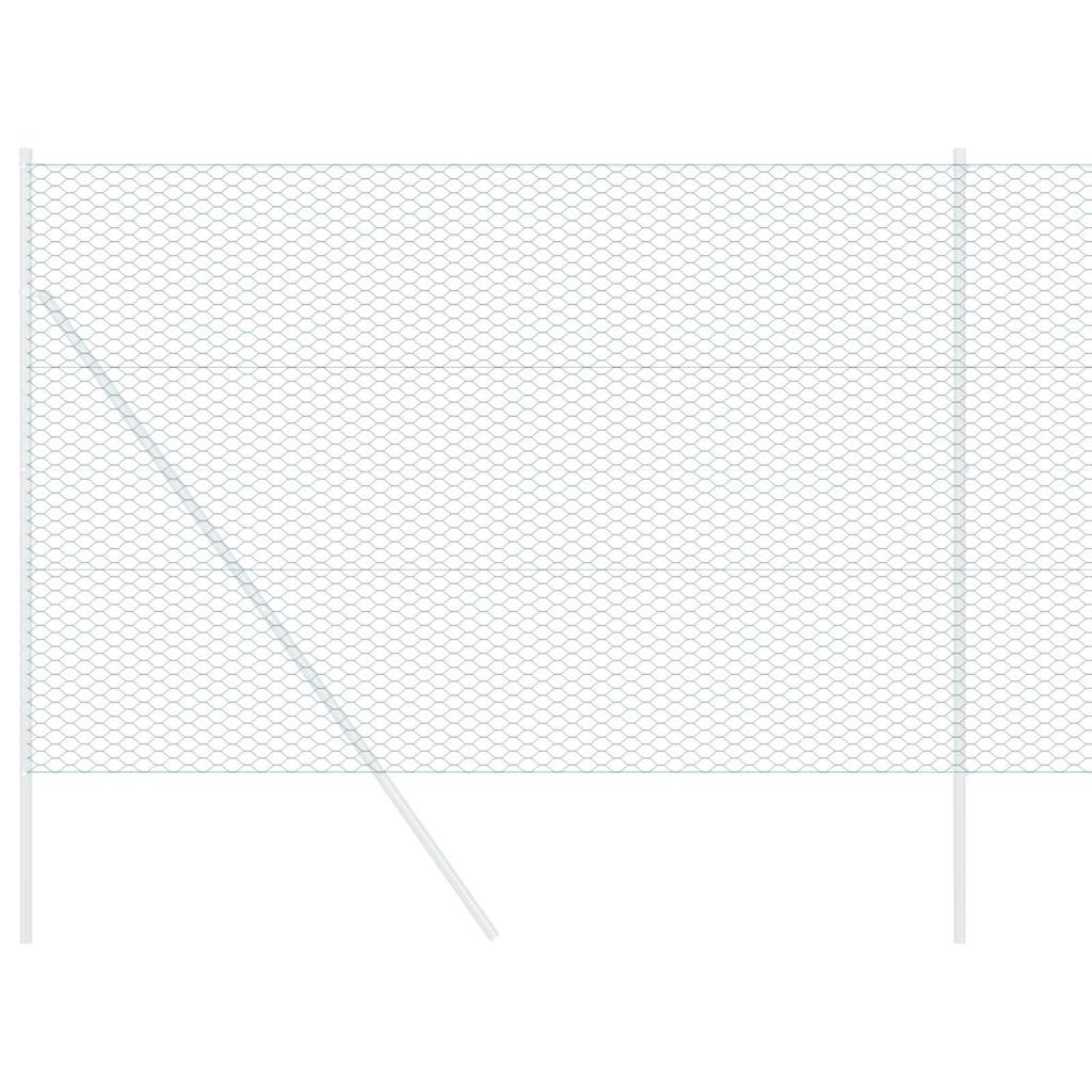 Cerca Hexagonal Verde 1.6 x 10 m Aço