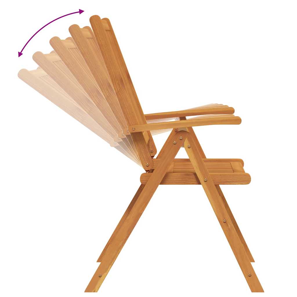 Conjunto de Jantar para Jardim 7 pcs Castanho