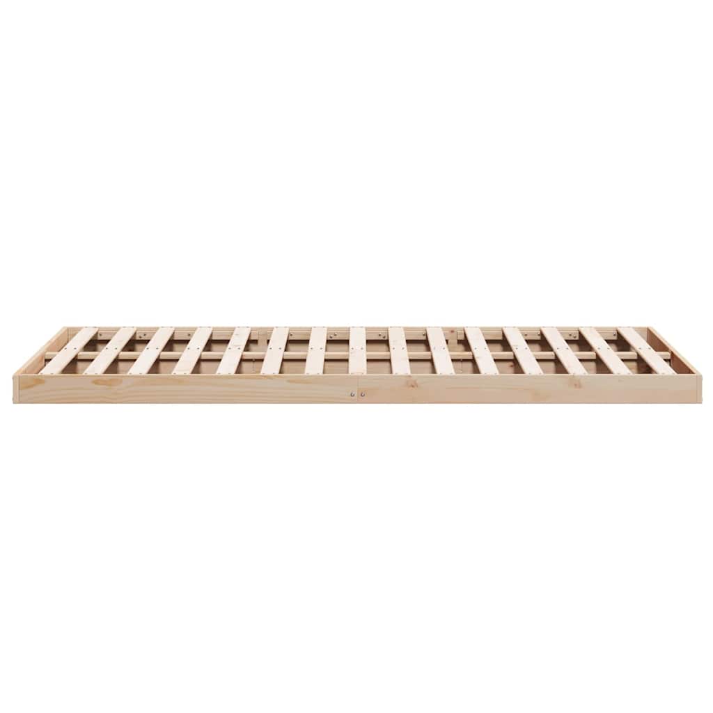 Estrutura de cama de chão Natural 200 x 220 cm