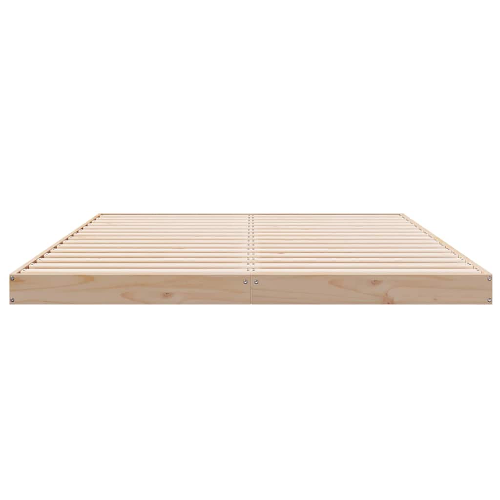Estrutura de cama de chão Natural 200 x 220 cm