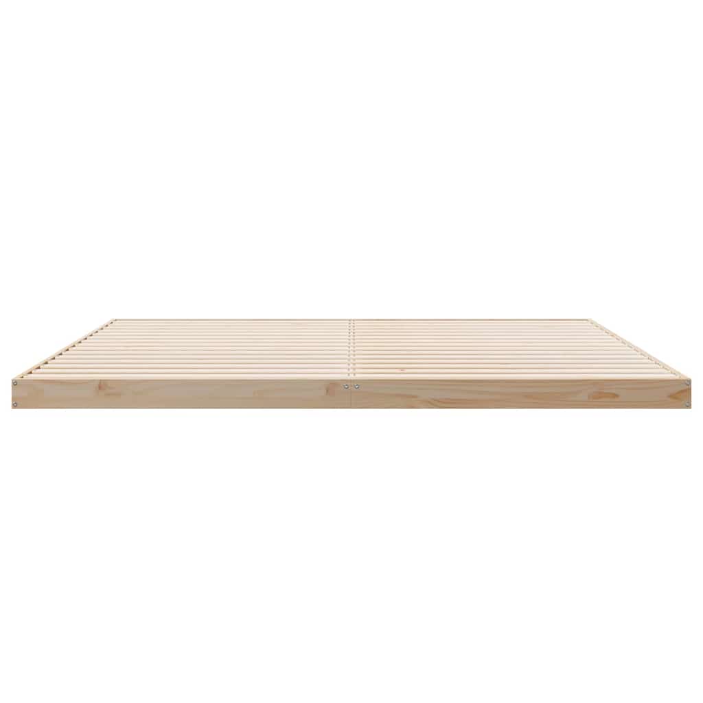 Estrutura de cama de chão Natural 200 x 220 cm