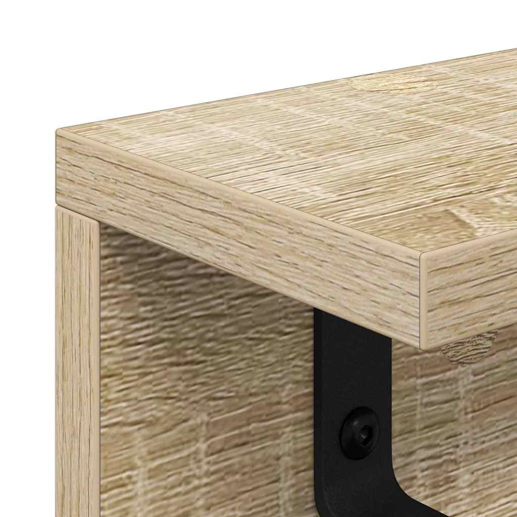 Cabideiro de Parede Carvalho sonoma 40 x 10.5 x 10.5 cm