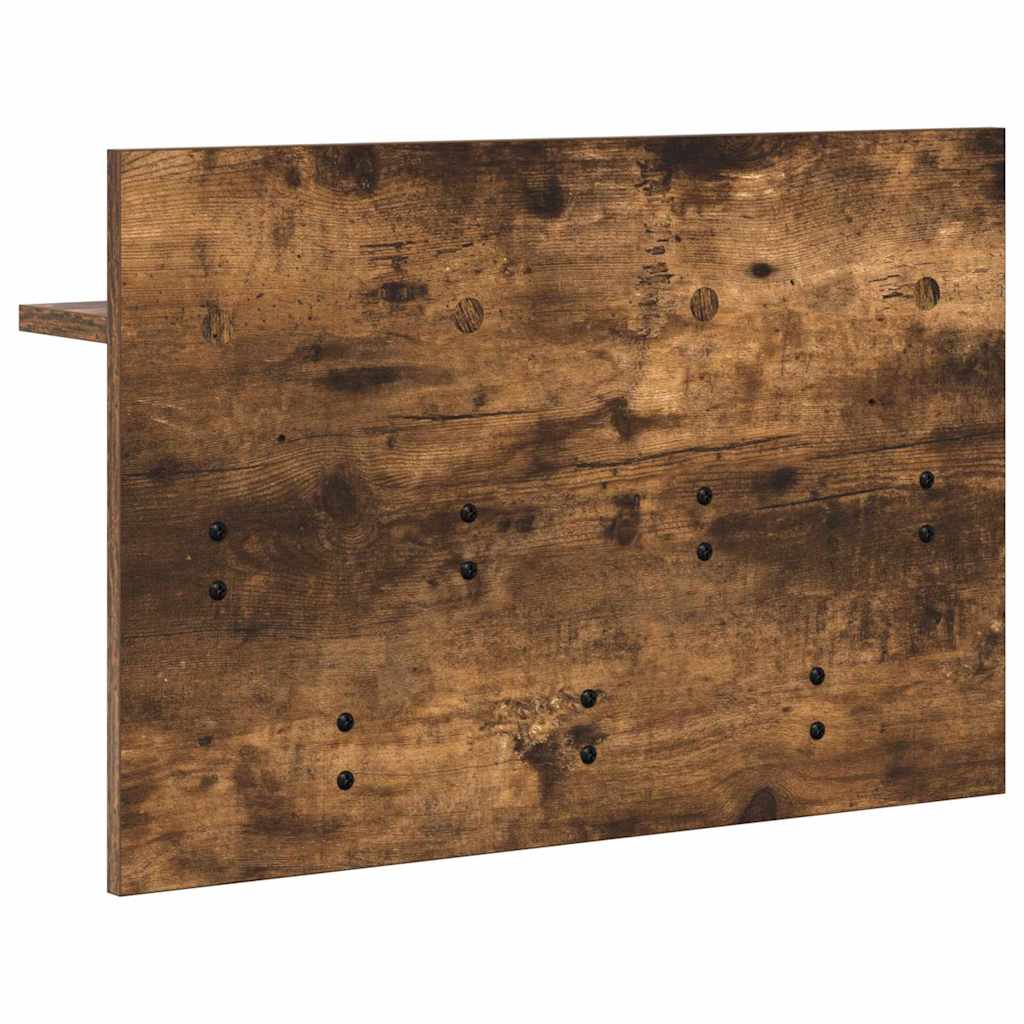 Cabideiro de Parede Carvalho fumado 60 x 40 x 12 cm