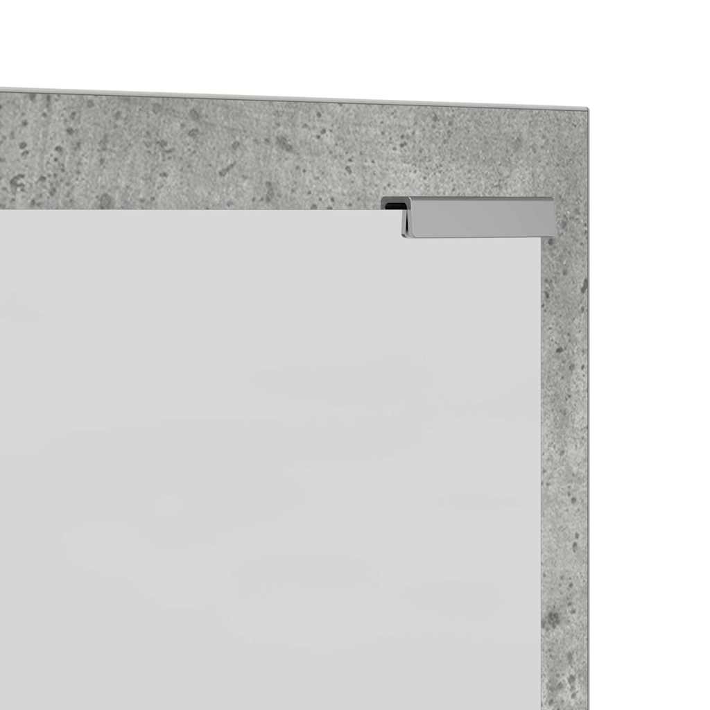 Cabideiro de Parede Cinza concreto 100 x 10 x 100 cm