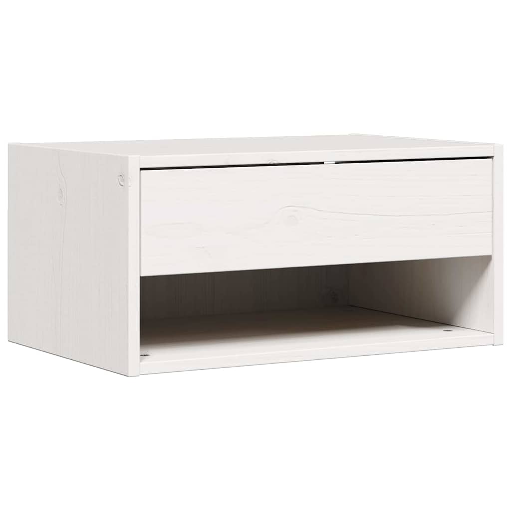 Mesa-de-cabeceira com gaveta 2 pcs Branco 50 x 32,5 x 24 cm