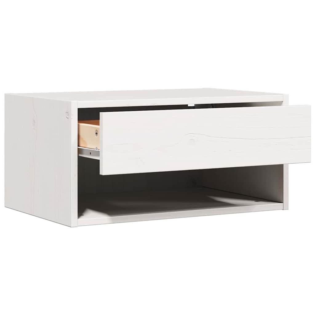 Mesa-de-cabeceira com gaveta 2 pcs Branco 50 x 32,5 x 24 cm