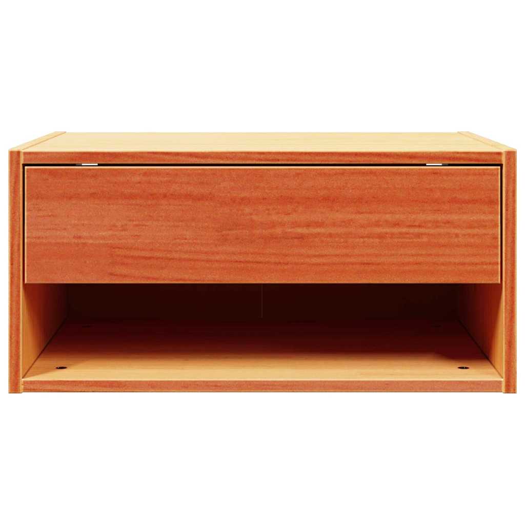 Mesa-de-cabeceira com gaveta Castanho-mel 50 x 32,5 x 24 cm