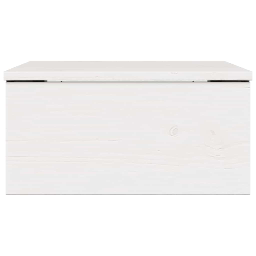 Mesa-de-cabeceira com gaveta 2 pcs Branco 37 x 35 x 18,5 cm