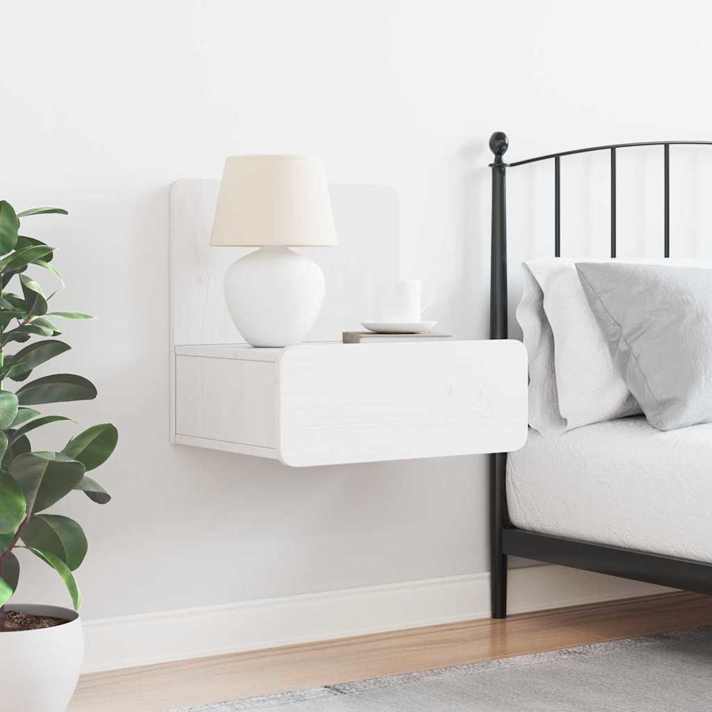 Mesa-de-cabeceira com gaveta Branco 44 x 32.5 x 40 cm