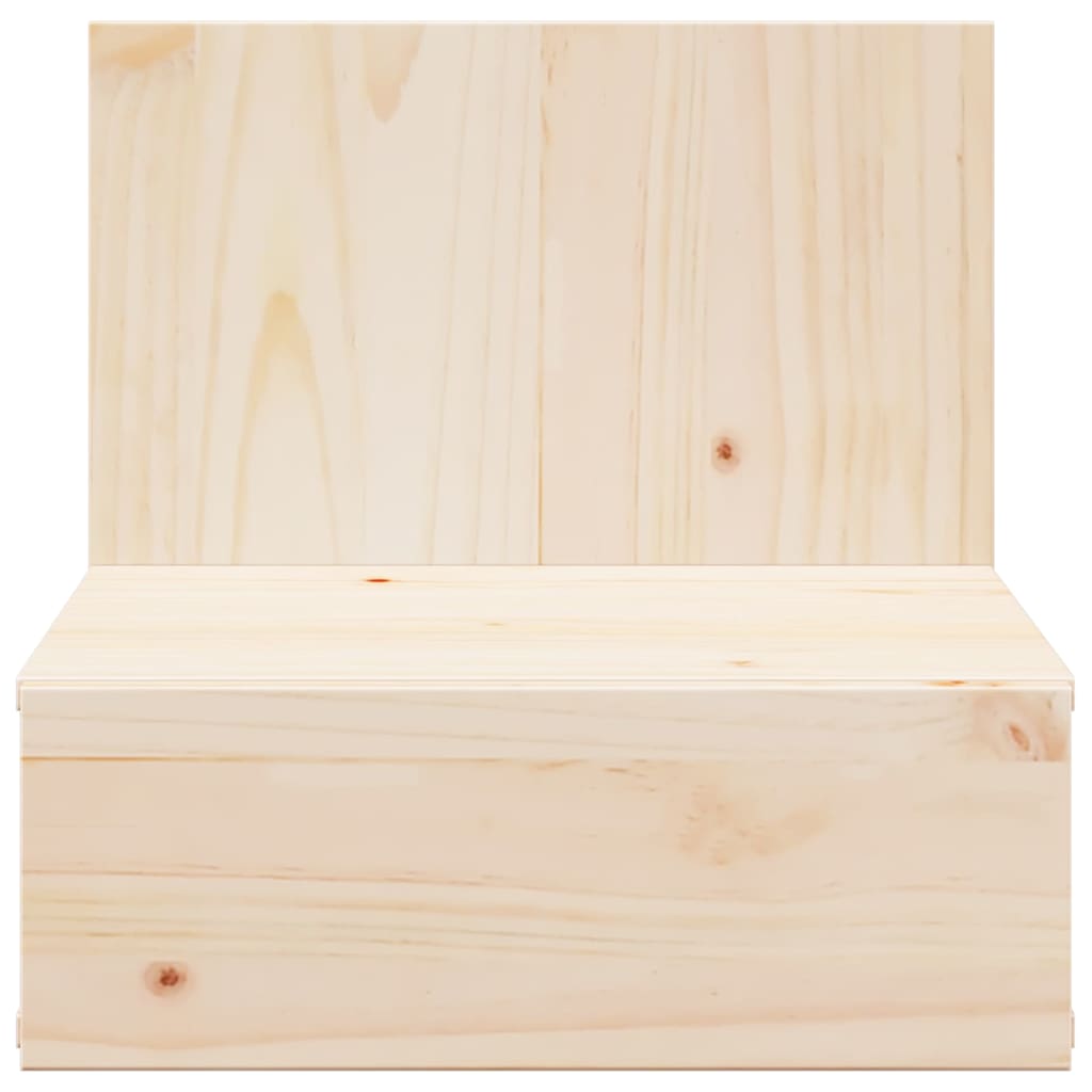 Mesa-de-cabeceira com gaveta Castanho 42 x 32.5 x 40 cm