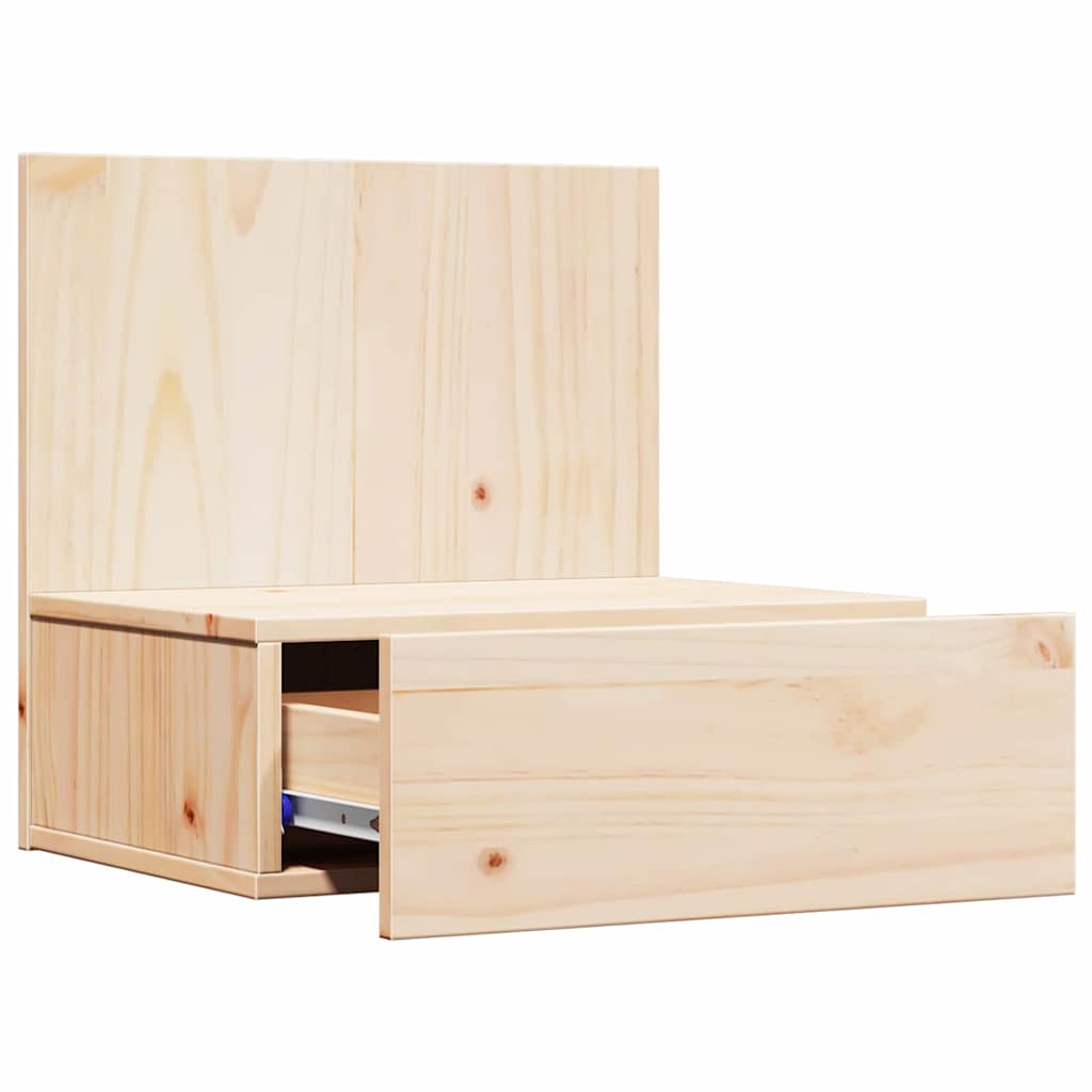 Mesa-de-cabeceira com gaveta 2 pcs Castanho 42 x 32.5 x 40 cm