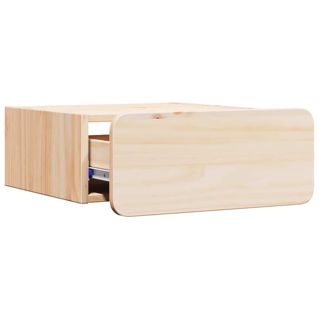 Mesa-de-cabeceira com gaveta Castanho 39 x 34 x 16.5 cm