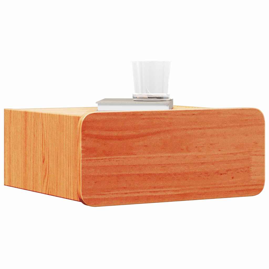 Mesa-de-cabeceira 2 pcs Castanho-mel 39 x 34 x 16.5 cm