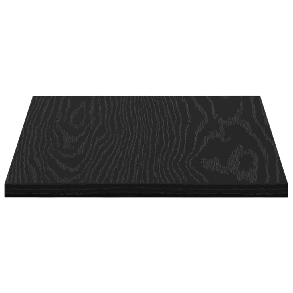 Estante de Prateleira 4 pcs Preto 40 x 30 x 1.5 cm