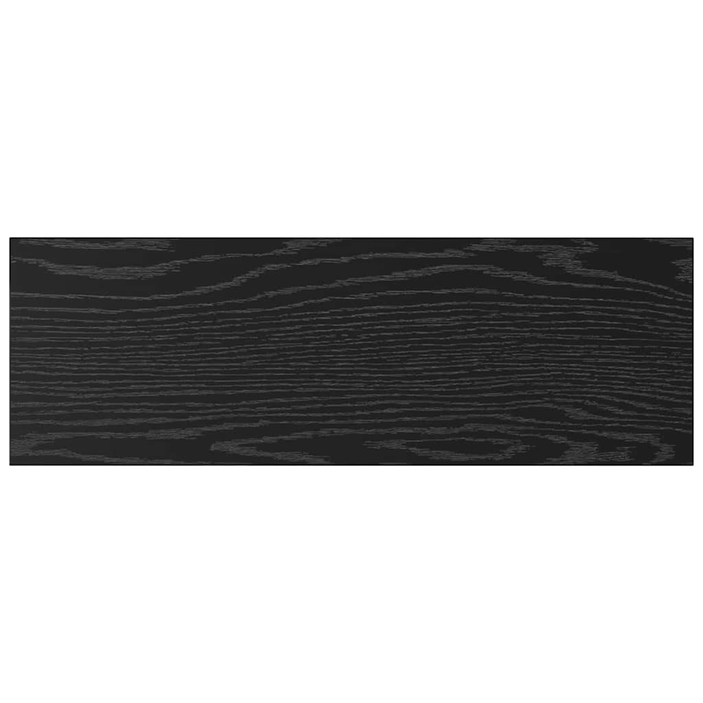 Estante de Prateleira 4 pcs Preto 60 x 20 x 1.5 cm