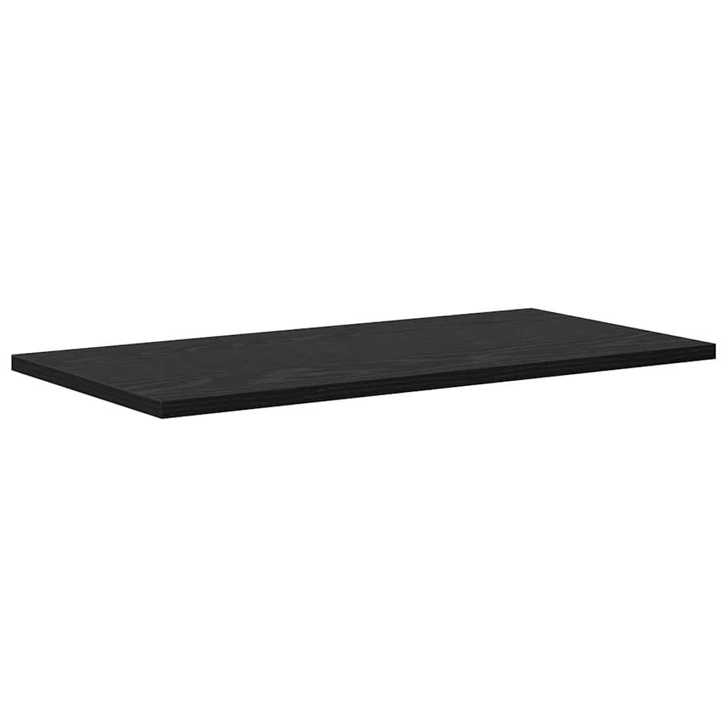 Estante de Prateleira 4 pcs Preto 60 x 30 x 1.5 cm