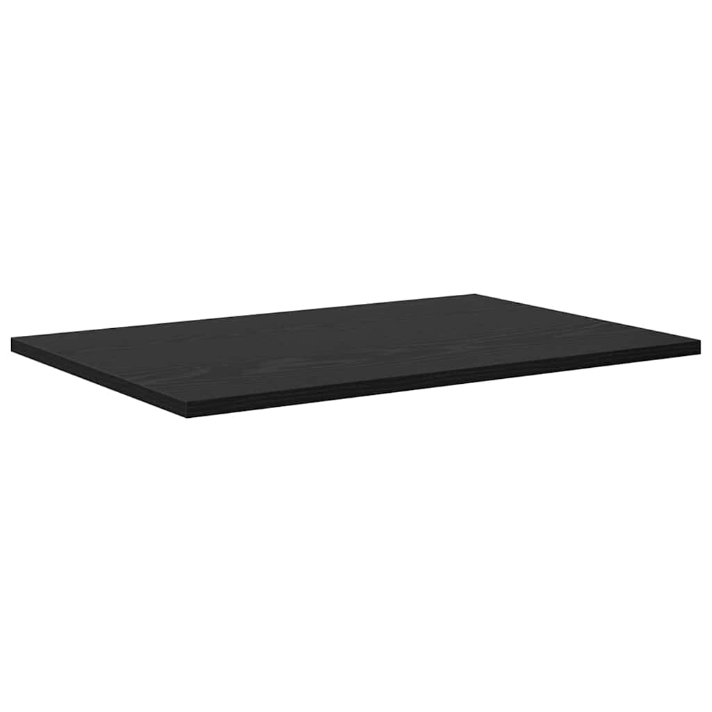 Estante de Prateleira 4 pcs Preto 60 x 40 x 1.5 cm