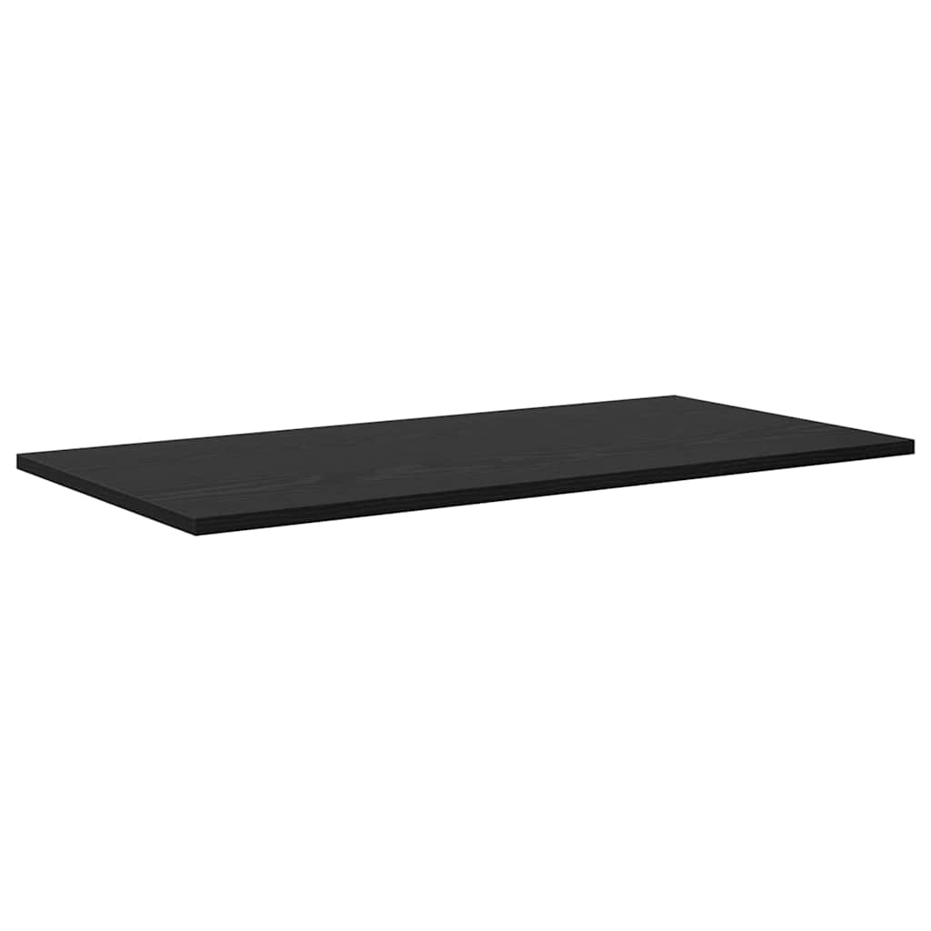 Estante de Prateleira 4 pcs Preto 80 x 40 x 1.5 cm