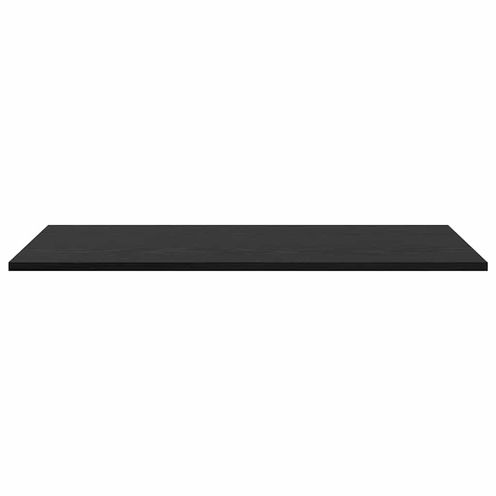 Estante de Prateleira 4 pcs Preto 80 x 40 x 1.5 cm