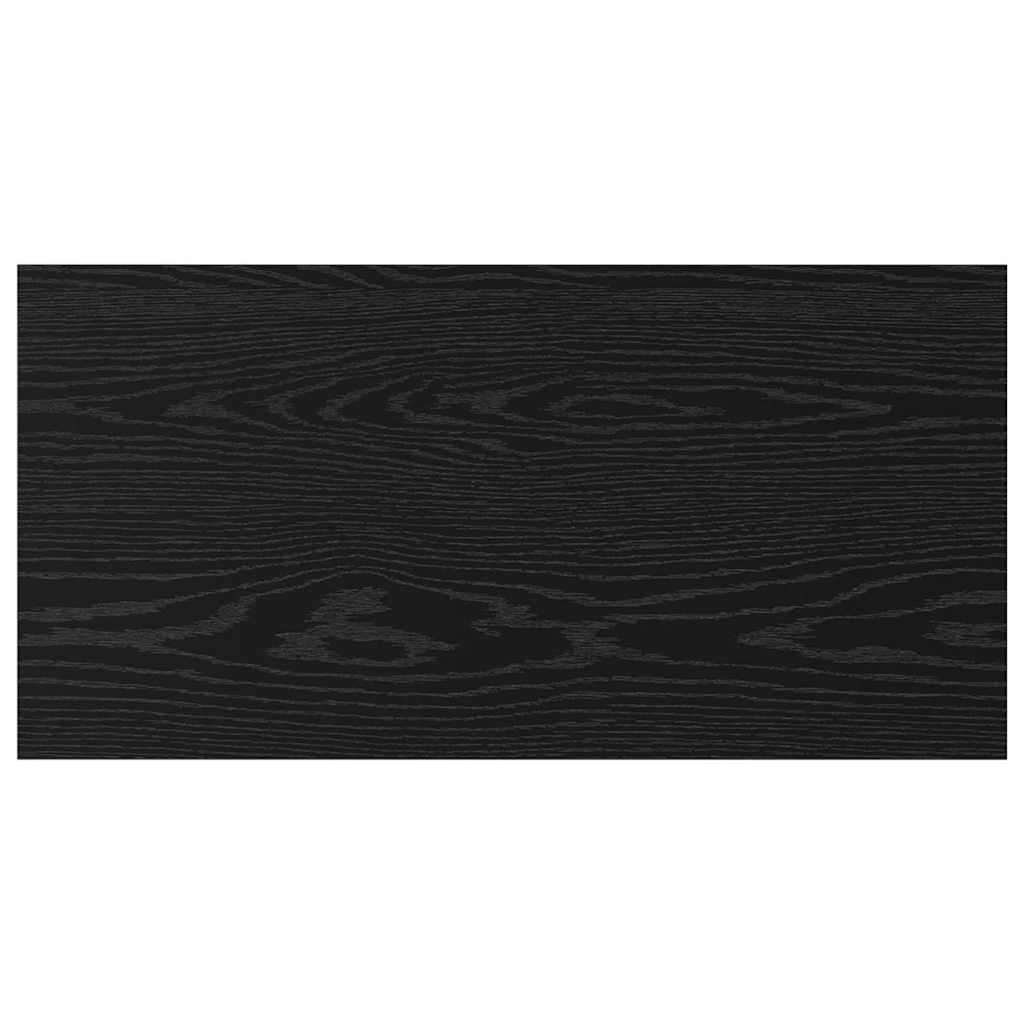 Estante de Prateleira 4 pcs Preto 80 x 40 x 1.5 cm