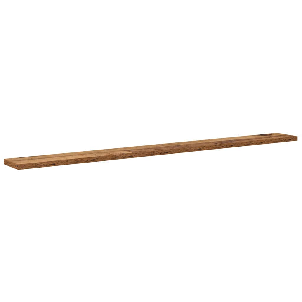 Estante de Prateleira 4 pcs Castanho 100 x 10 x 1.5 cm