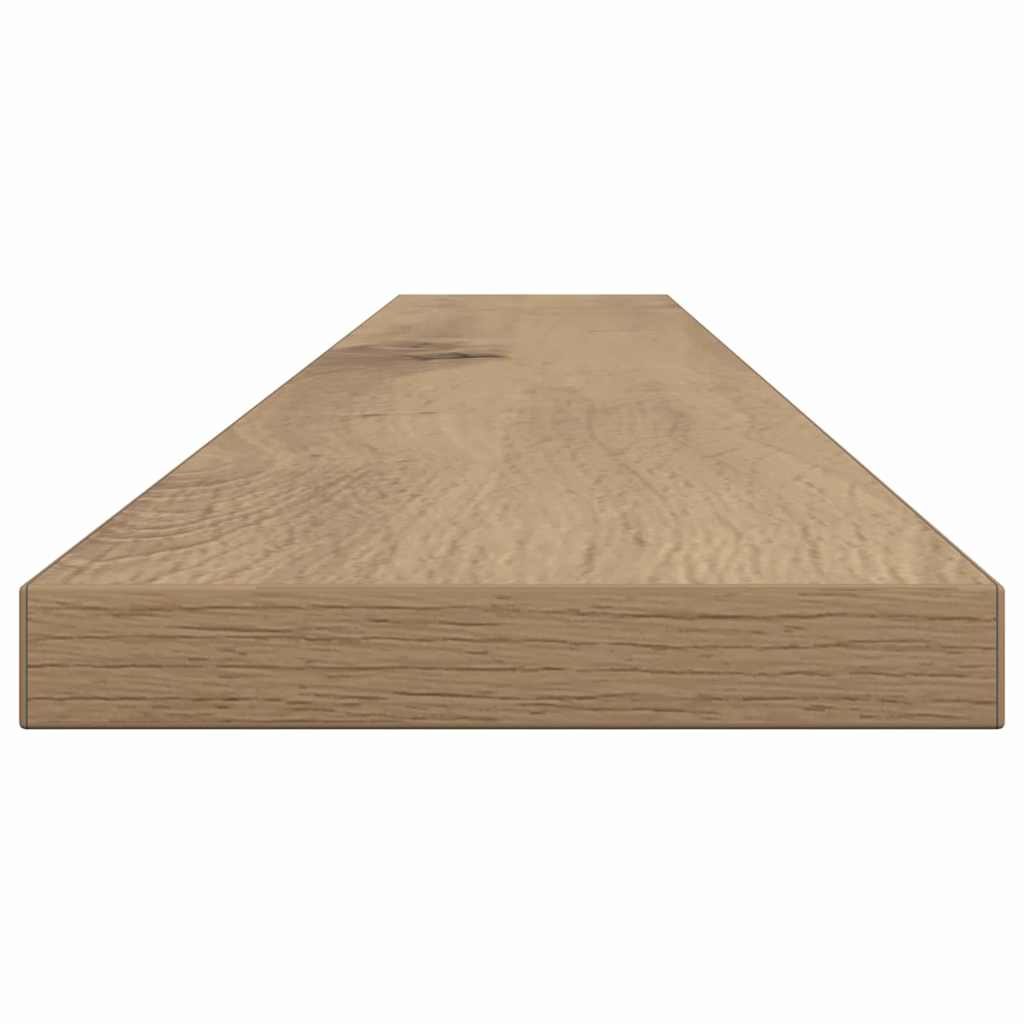 Estante de Prateleira 4 pcs Castanho 100 x 10 x 1.5 cm