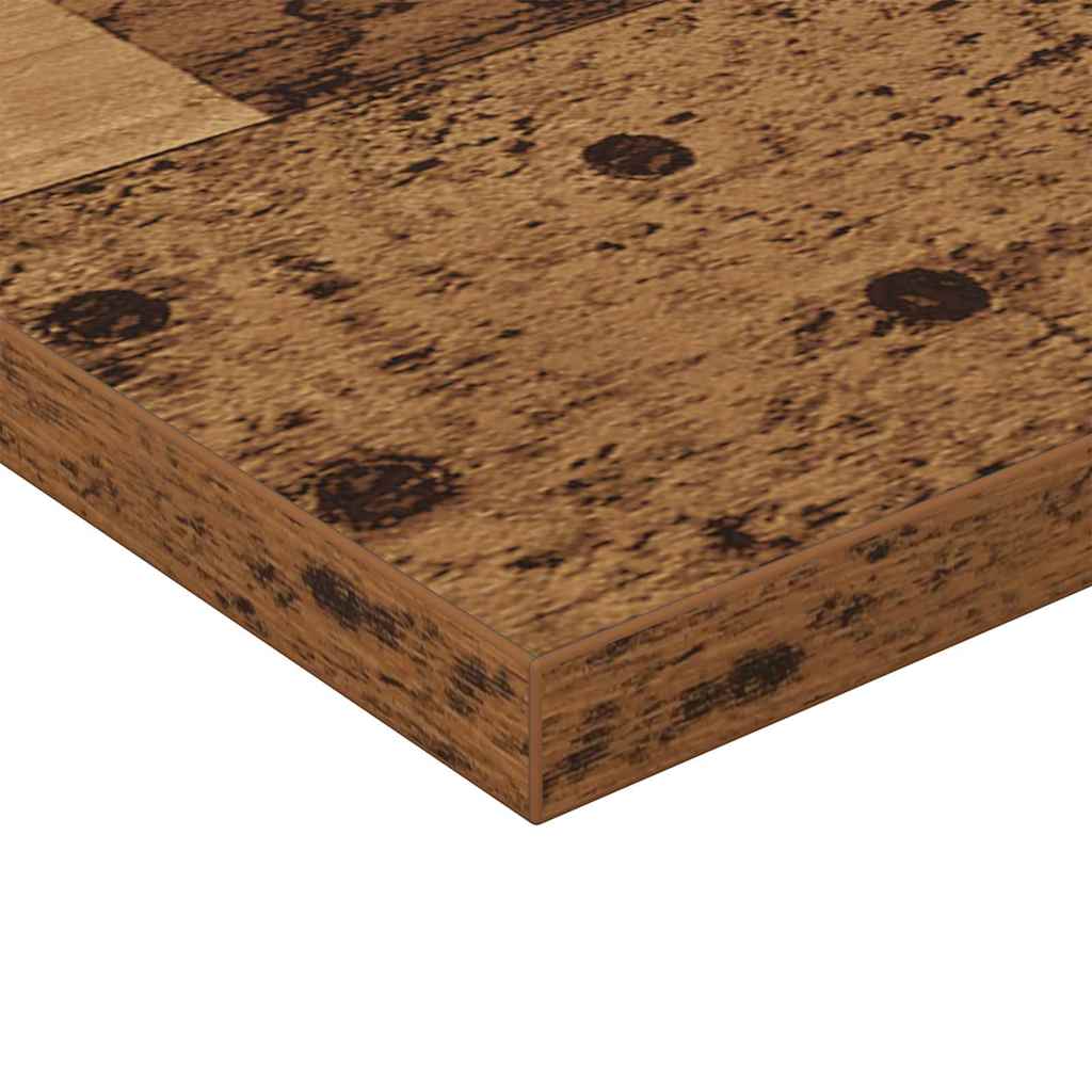 Estante de Prateleira 4 pcs Castanho 100 x 20 x 1.5 cm