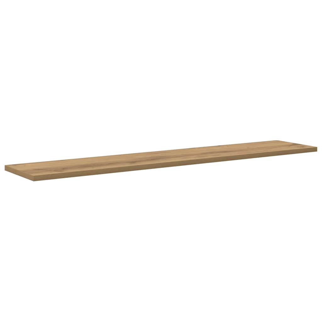 Estante de Prateleira 4 pcs Castanho 100 x 20 x 1.5 cm