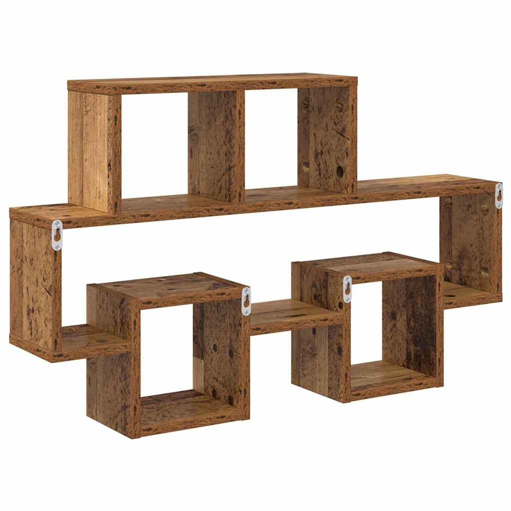 Prateleira de Parede Madeira antiga 82 x 15 x 51 cm